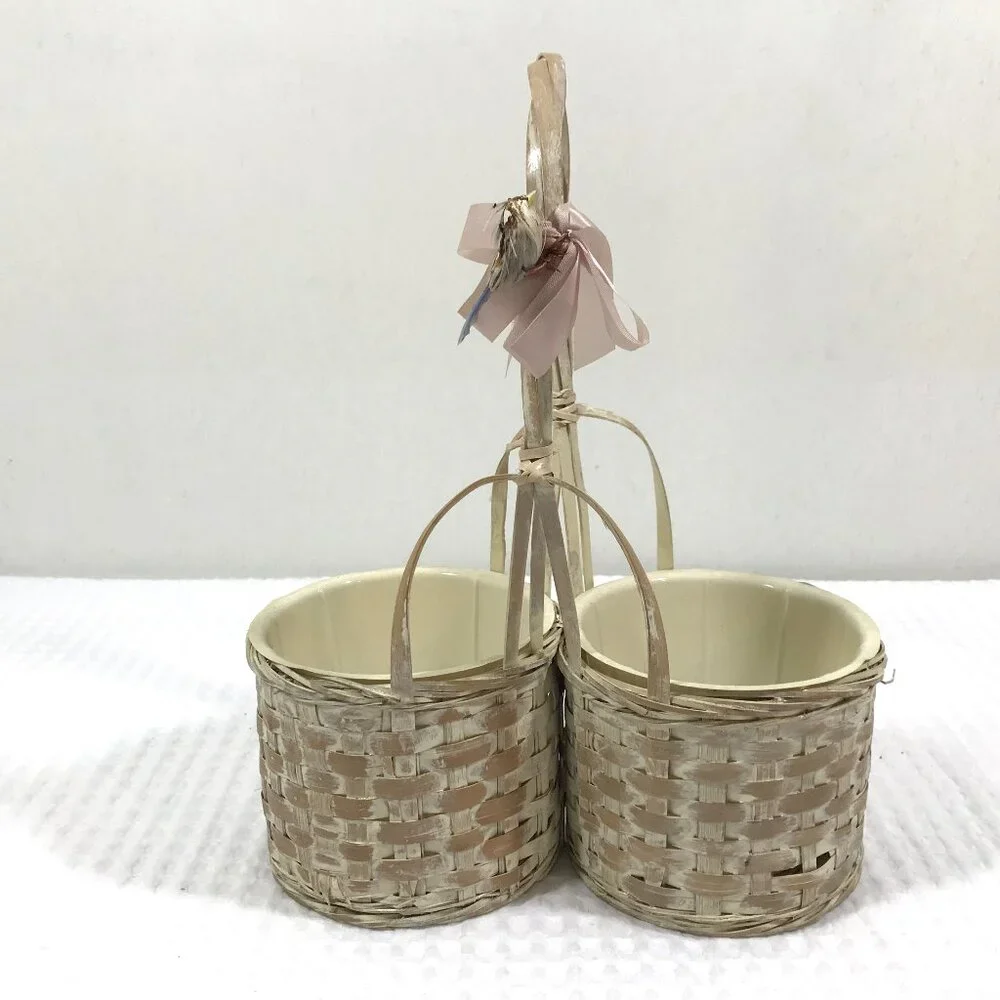 Vintage Basket Planter